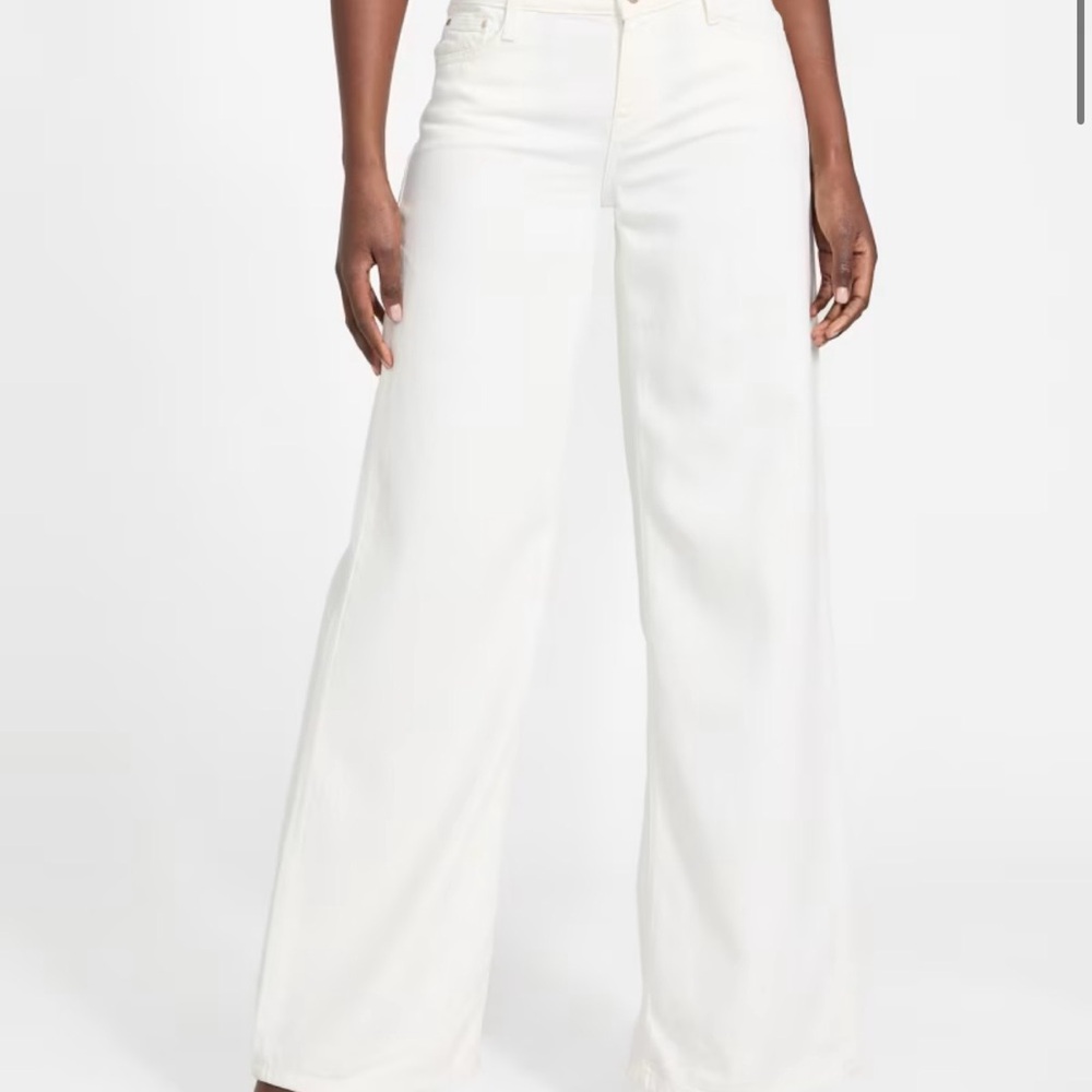 Guess Cream Textured Pants